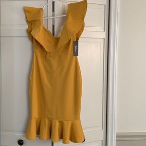 Lulu’s Confidence Boost off the shoulder bodycon